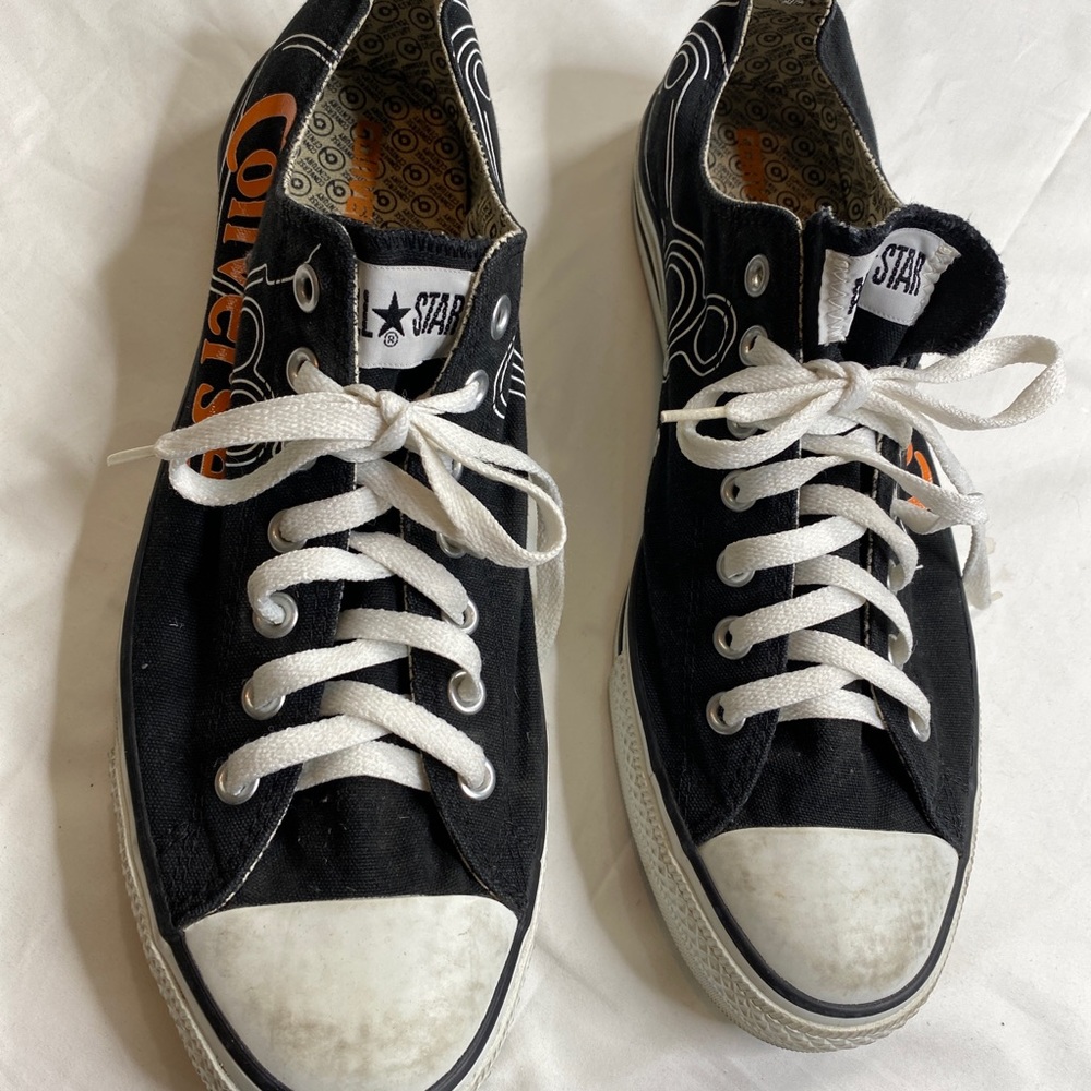 CONVERSE All Stars Century Low Shoe Orange Logo Vintage Women's 15 Men's 13 A04